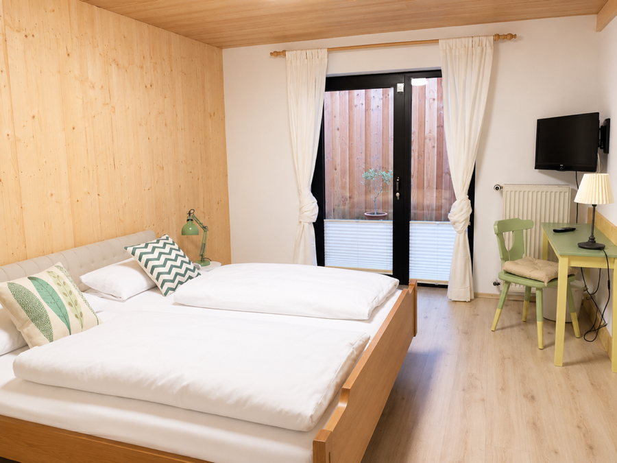 Heuboden Zimmer 2 Detailansicht links