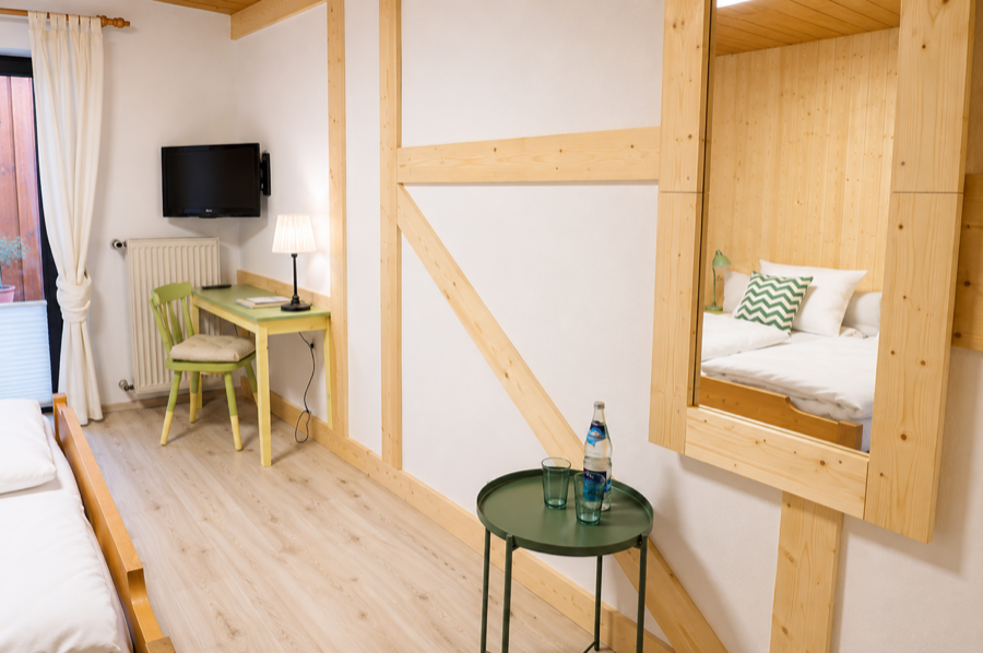 Heuboden Zimmer 2 Detailansicht rechts