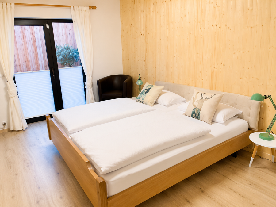 Heuboden Zimmer 3 Detailansicht links