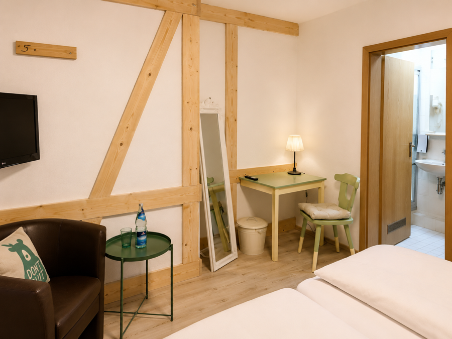 Heuboden Zimmer 5 Detailansicht rechts