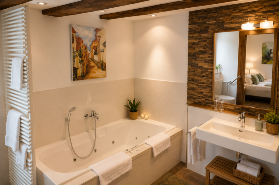 Landhaus Suite Plus Zimmer 10 Detailansicht rechts