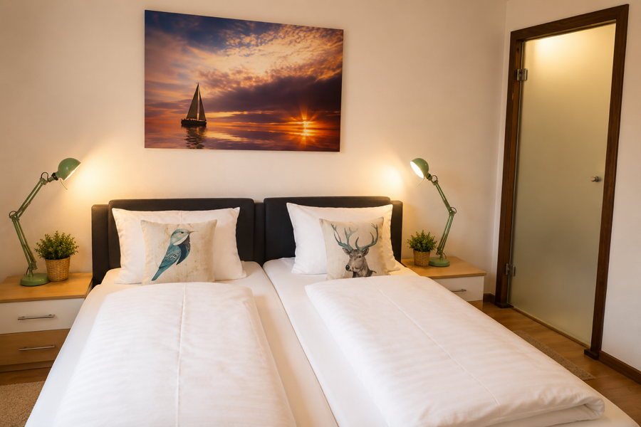 Landhaus Suite Zimmer 9 Detailansicht rechts