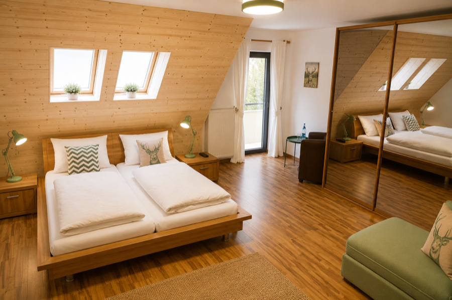Landhaus Zimmer 7 Detailansicht links