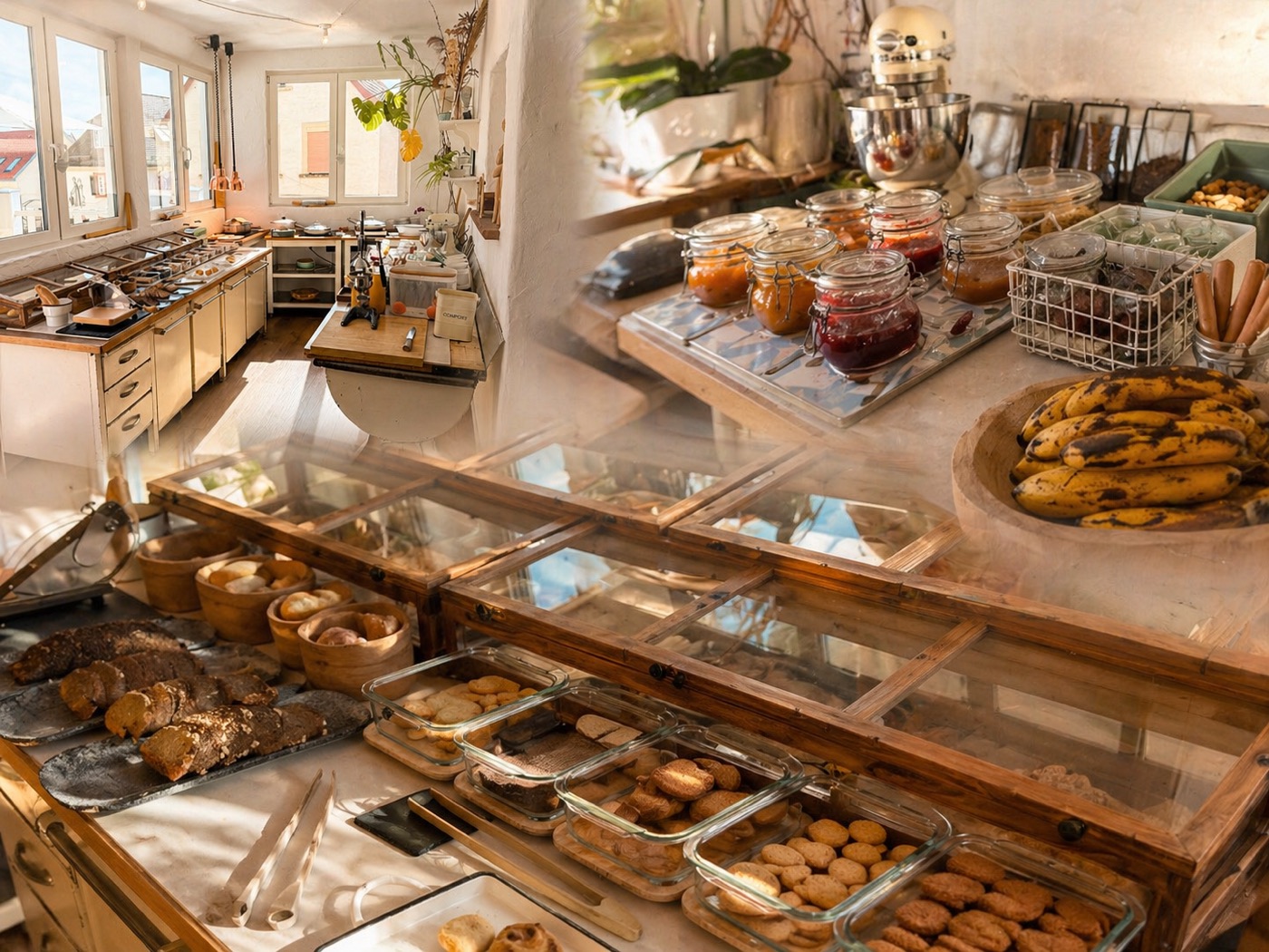 Frühstücksbuffet im Haus am Heiner Geißler Platz